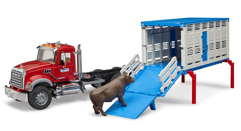 Mack Granite Cattle Transport Truck