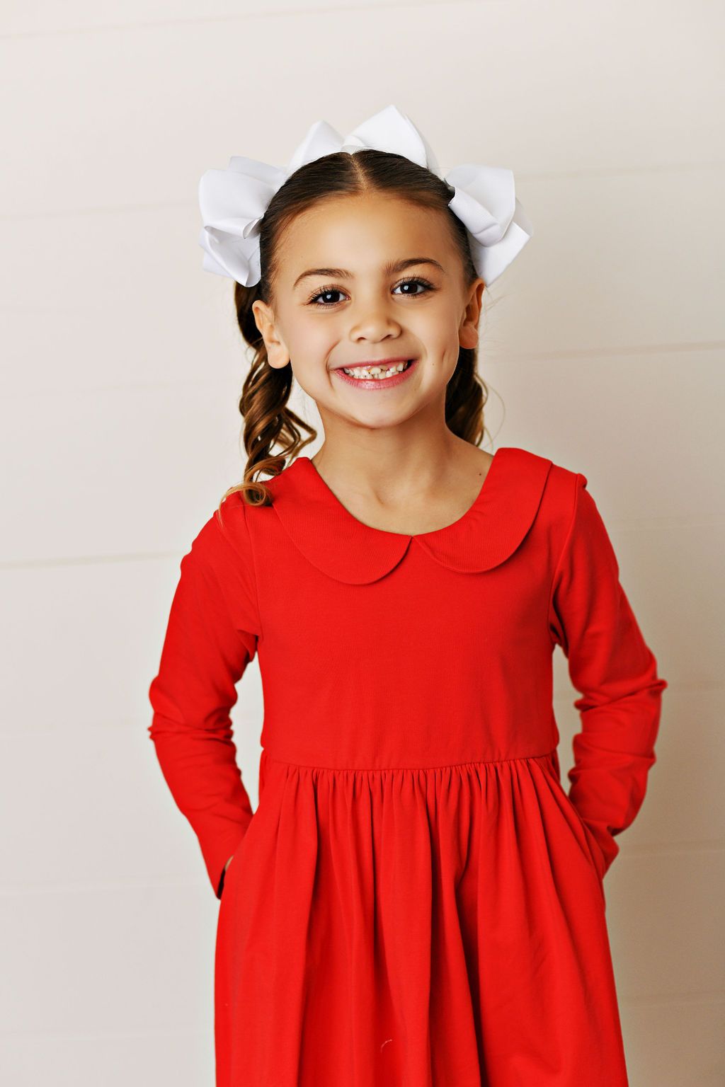 Christmas Red Pocket Dress