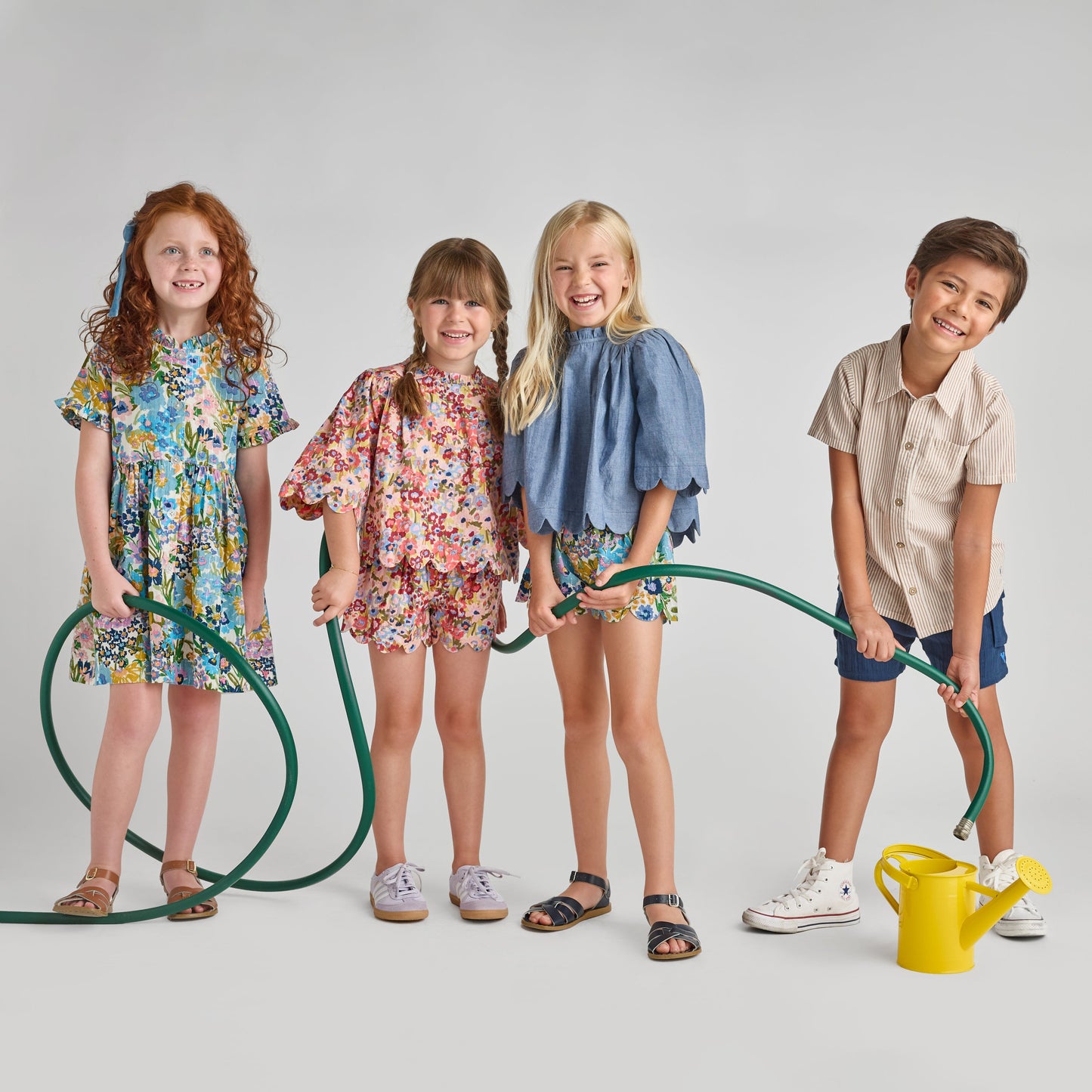 Sketched Floral Autumn Dress