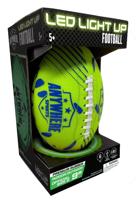 Green Light-Up Football