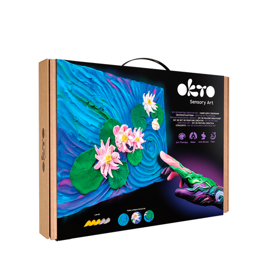 OKTO Sensory 3D Painting "Water Lilies"