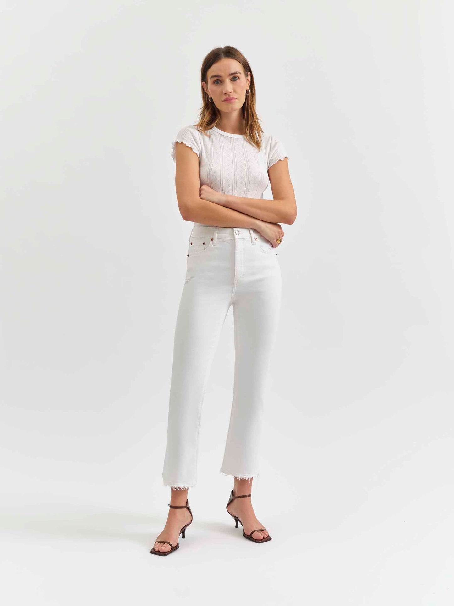 Lamb Vintage Shy Girl Crop Flare