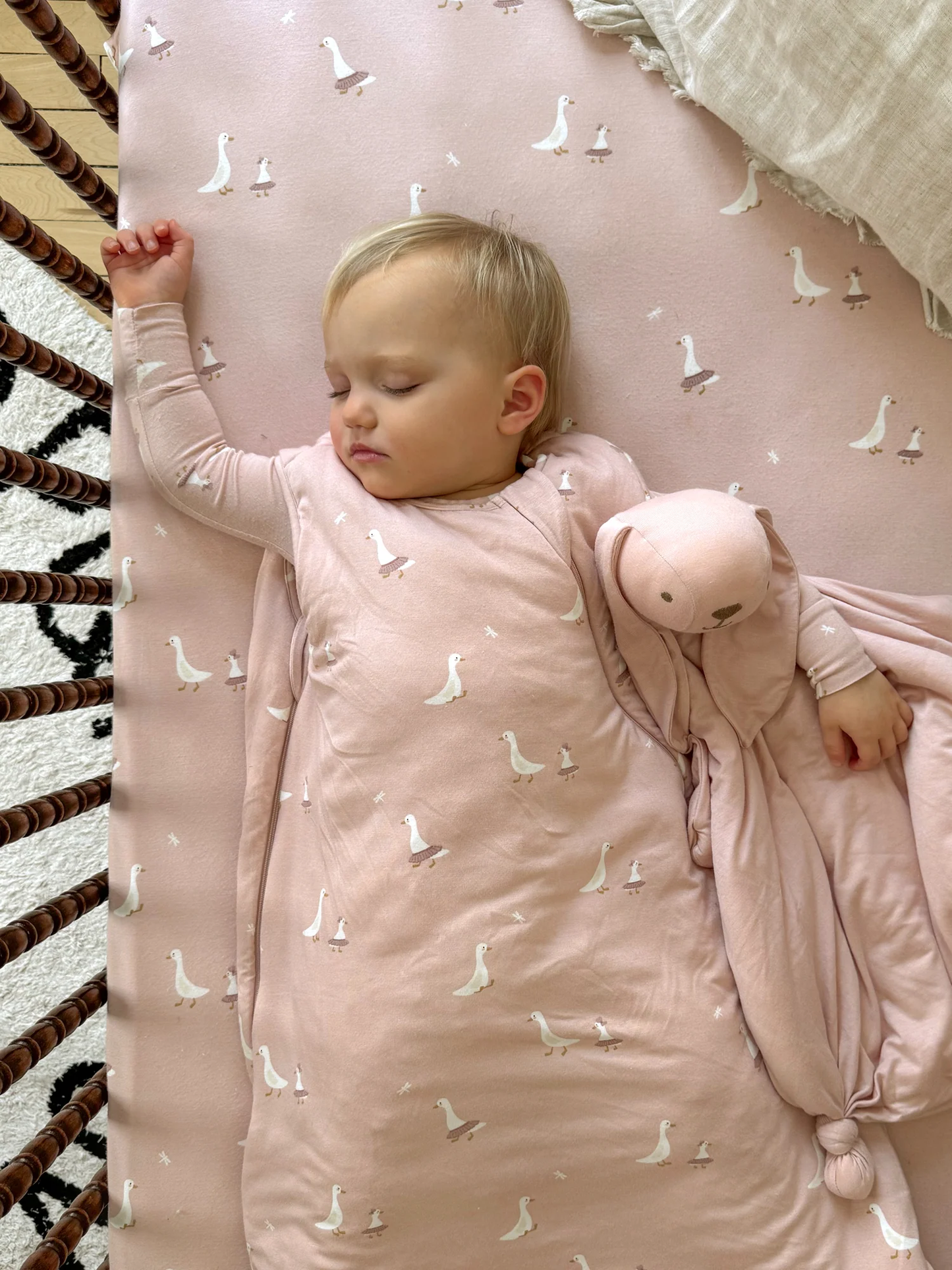 Pink Stella Lovey Bunny