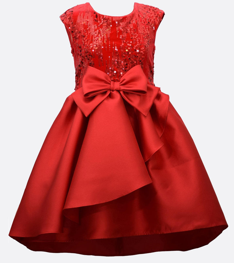 Mary Sequin High Low Dress