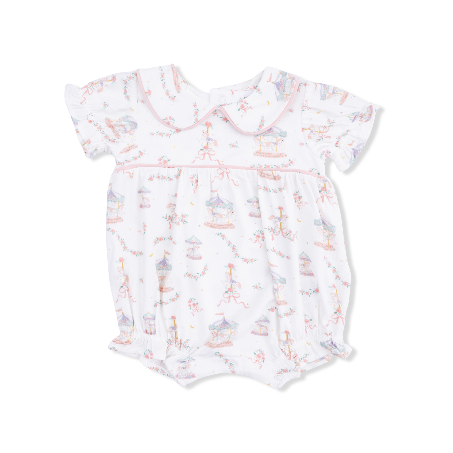 Carousel W/ Bows Babydoll Bubble