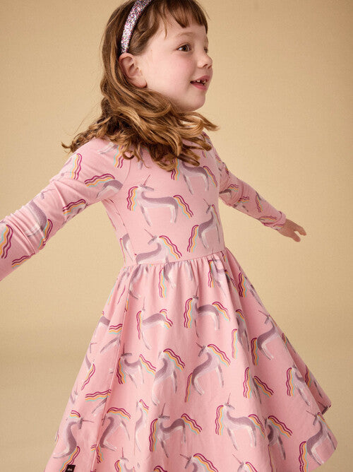 Rainbow Unicorn Ballet Dress