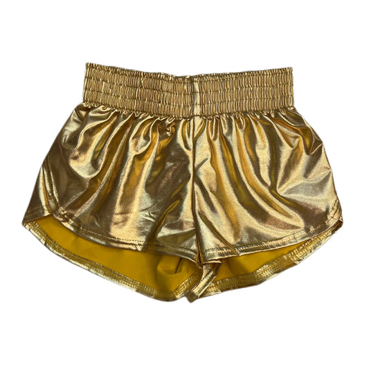 Gold Metallic Short