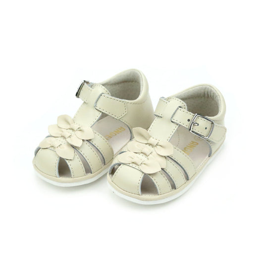 Oatmeal Everly Angel Bow Sandal
