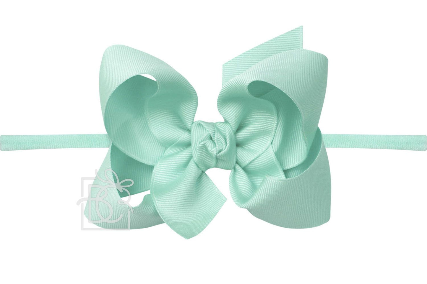 Aquamarine 4.5" Headband Bow