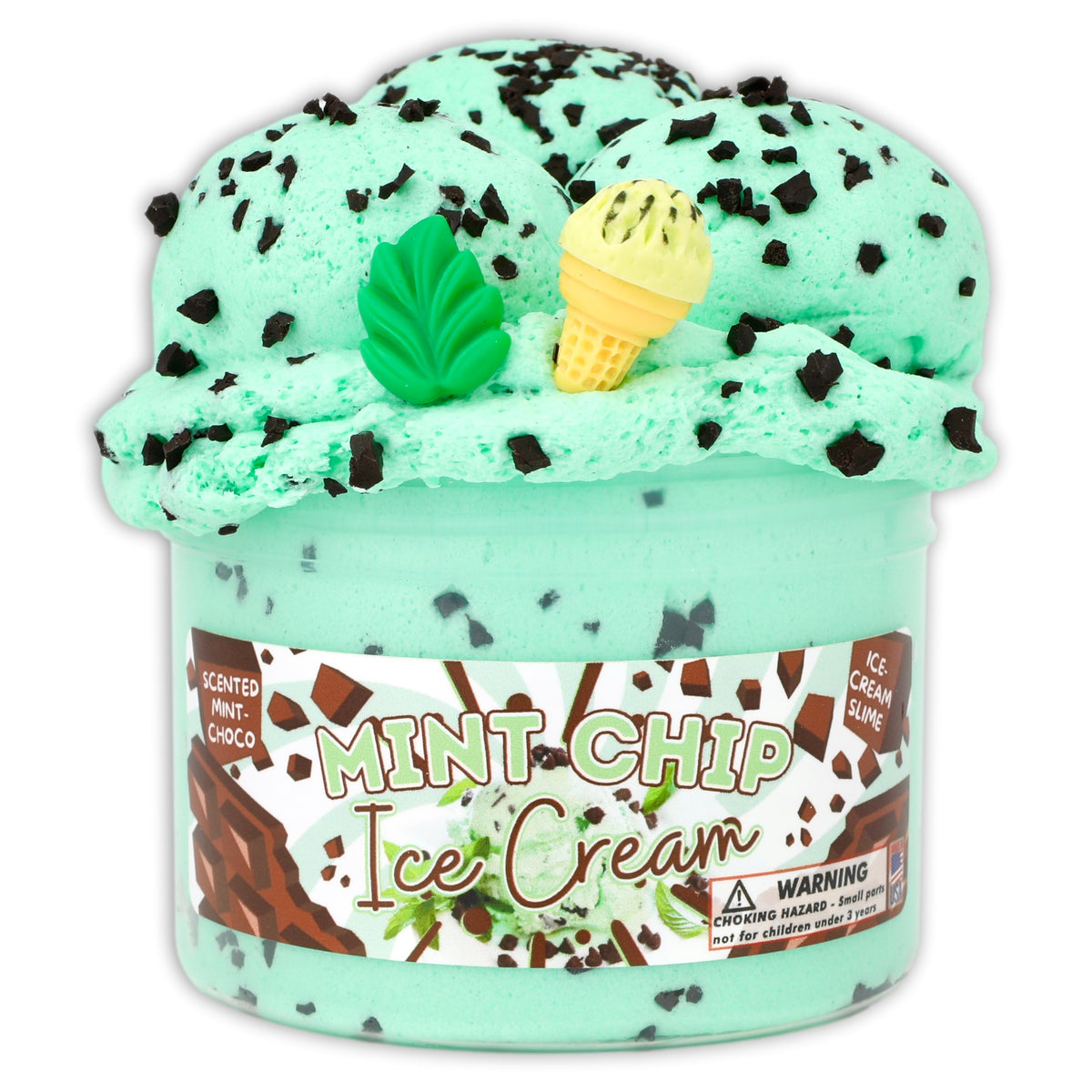 Mint Chip Ice Cream Slime
