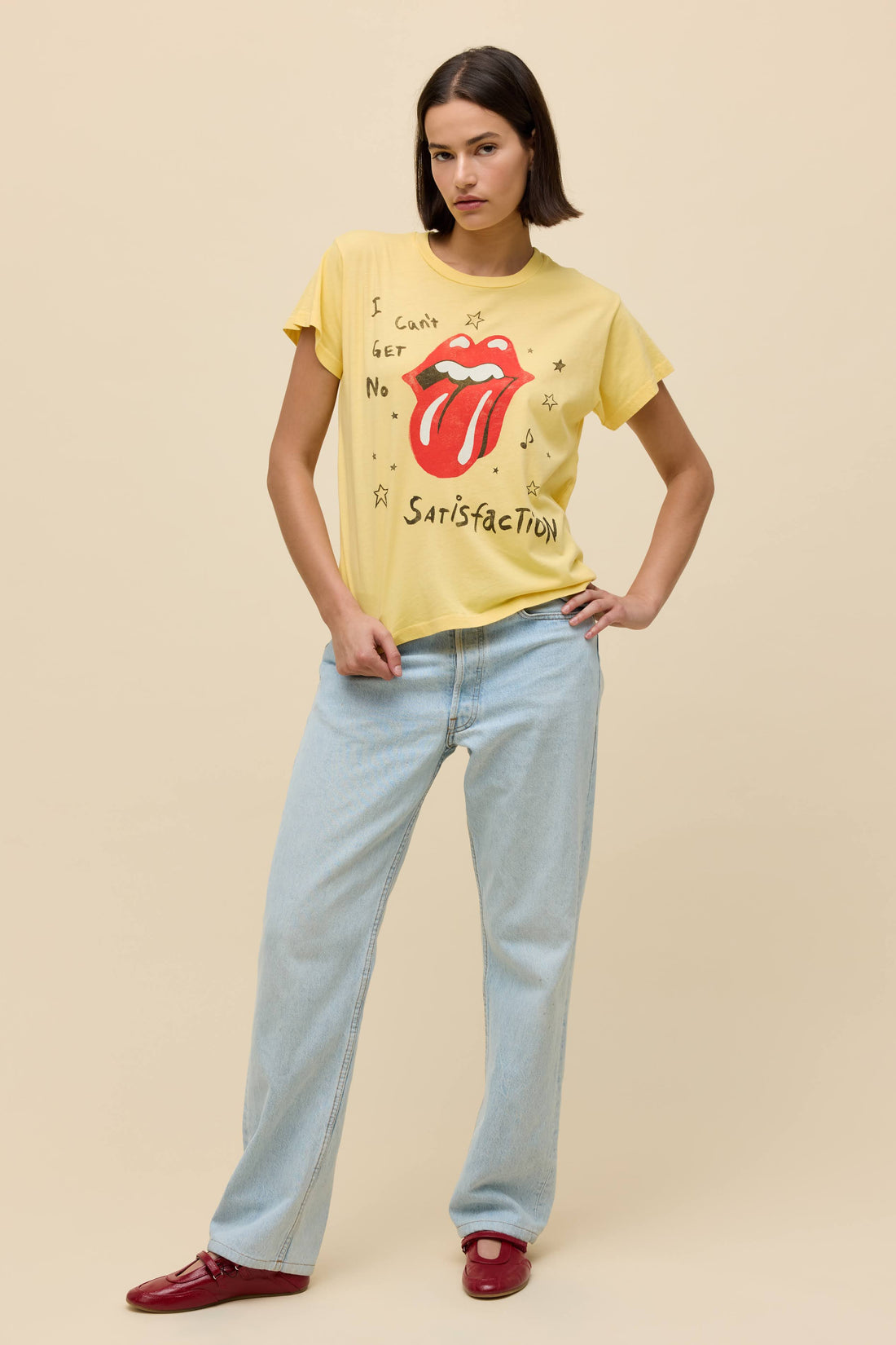 ROLLING STONES SATISFACTION DOODLES TEE