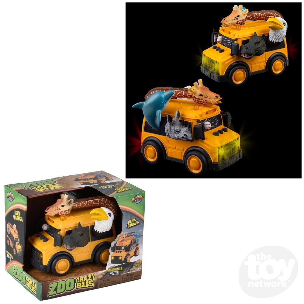 Animal School Bus W/ Light