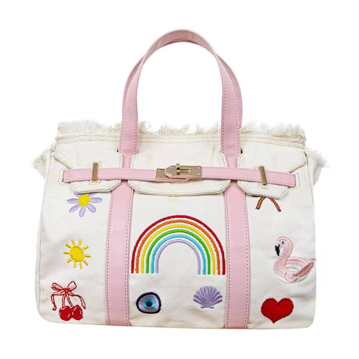 White Beachkin Bag