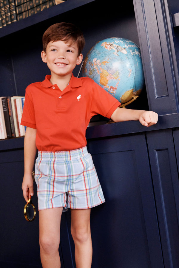Kensington Court Plaid W/ Worth Avenue White Stork Sheffield Shorts