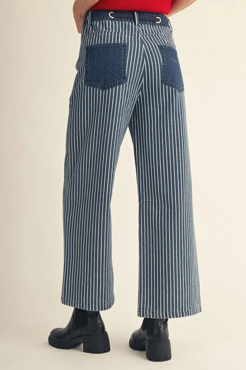 Denim Drawstring Pant