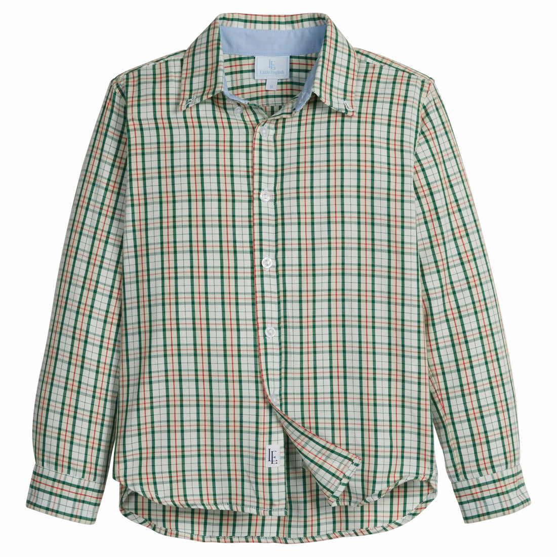 Mistletoe Tartan Button Down