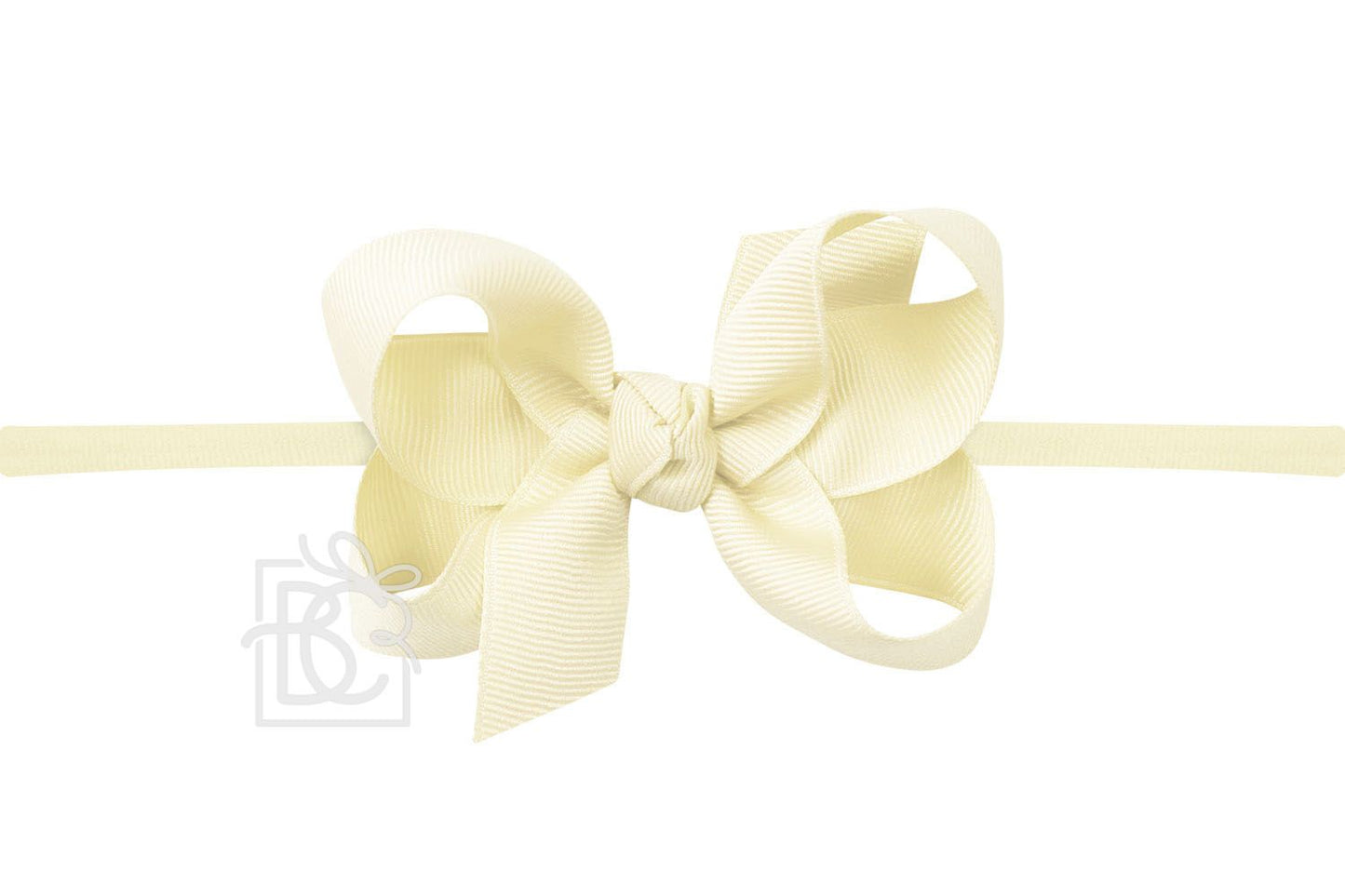 Buttermilk 3.5" Headband Bow