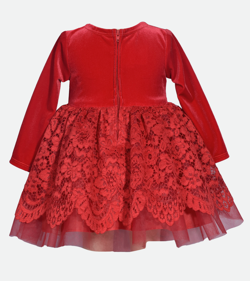 Diana Red Lace Dress