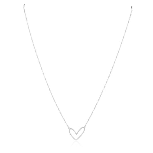 Abigail Open Heart Necklace
