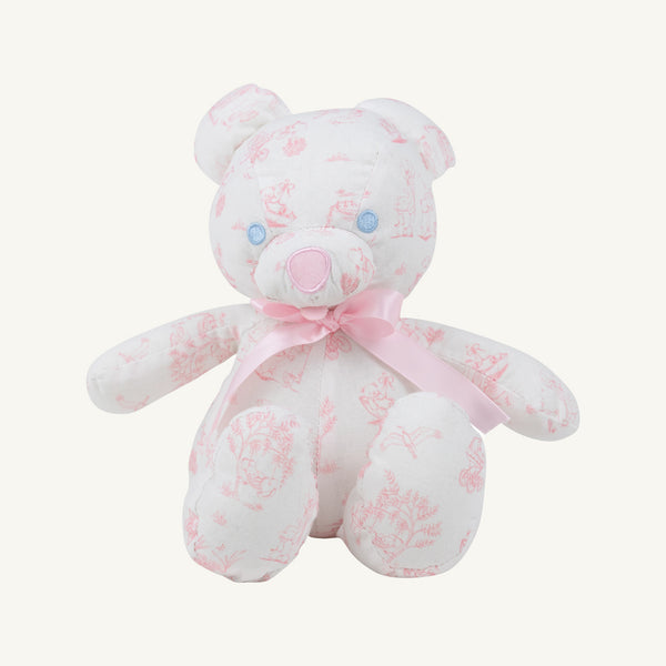 Sir Proper's Sweet Arrival Bradley Bear - Hamptons Hot Pink