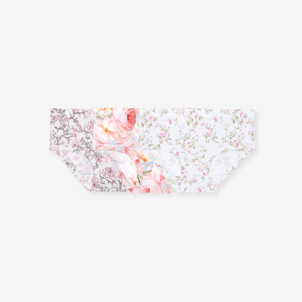 Rose Dreams 3 Pack Brief Set