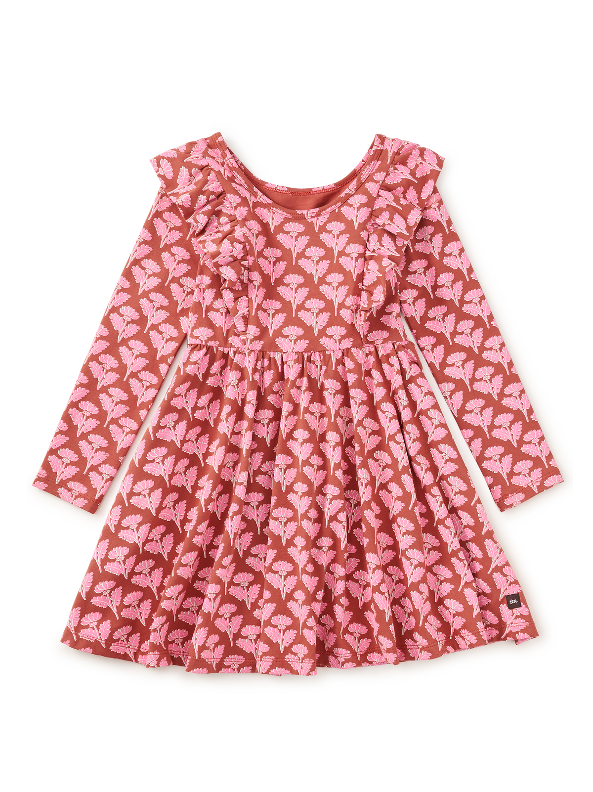 Stamped Heirloom Floral Ballet Dress