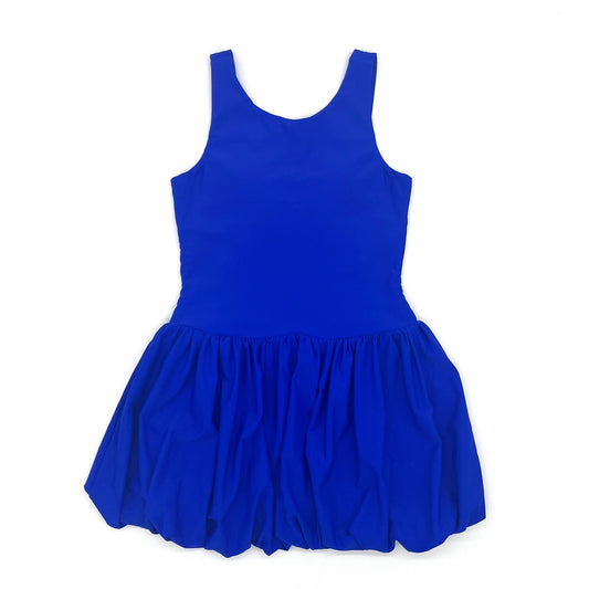 Royal Blue Bubble Athletic Dress