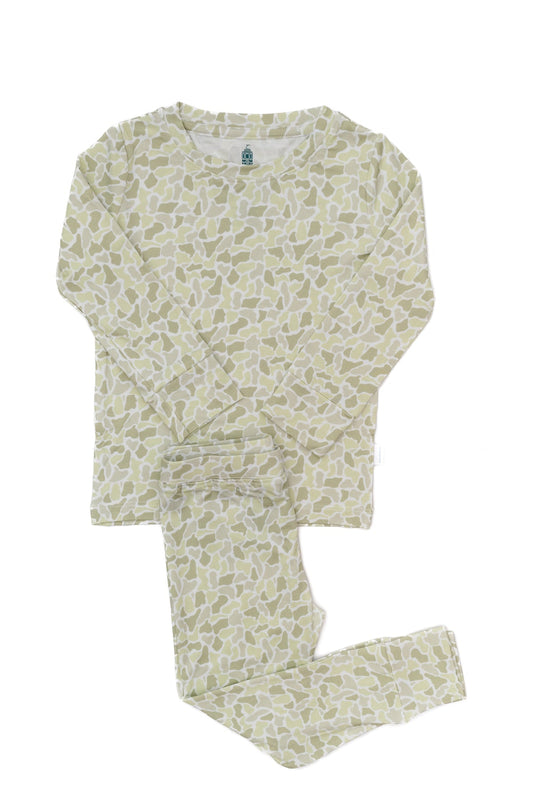 Camo 2 Piece Pajama Set
