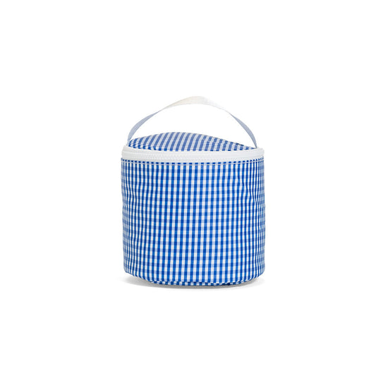 Blue Gingham Snack Bag