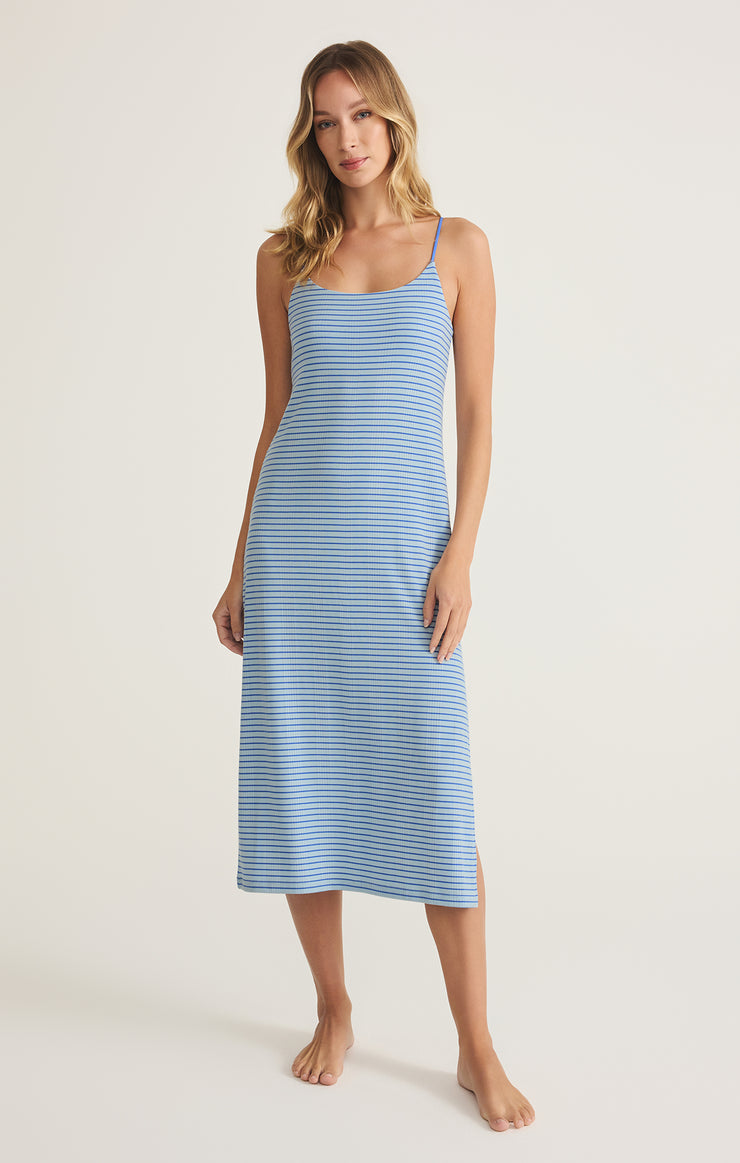 Salt Water Stripe Rib Dress