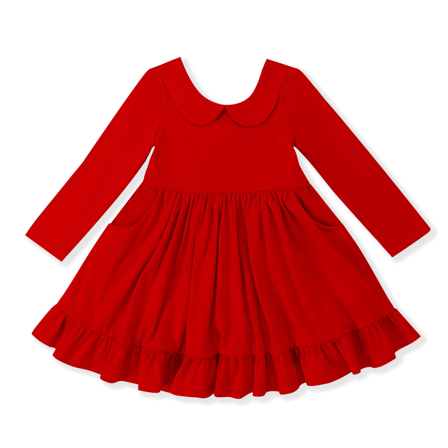 Christmas Red Pocket Dress