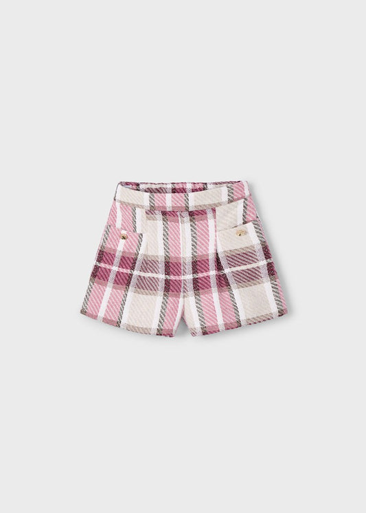 Cherry Plaid Shorts