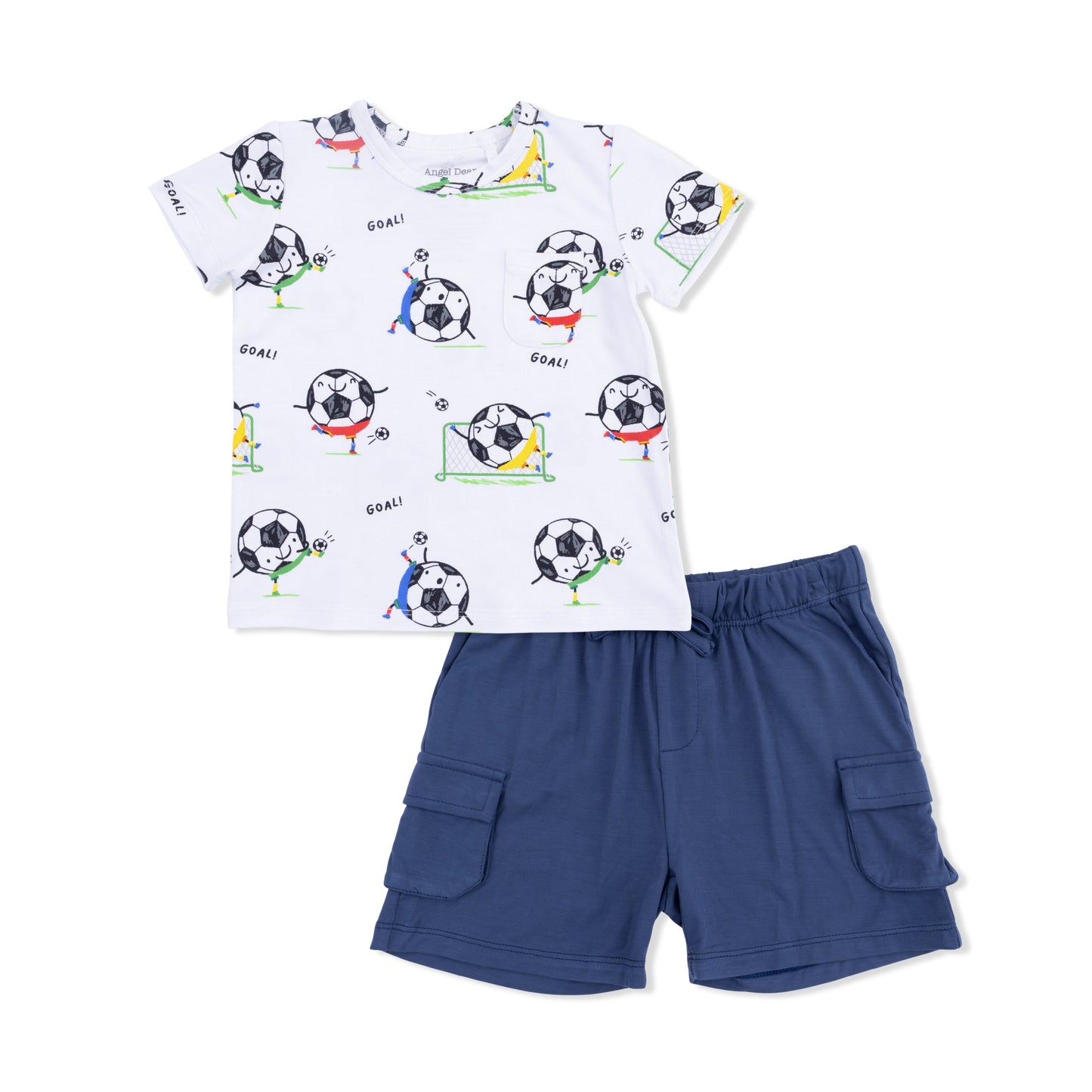 Soccer Balls Playing Ball Short Set