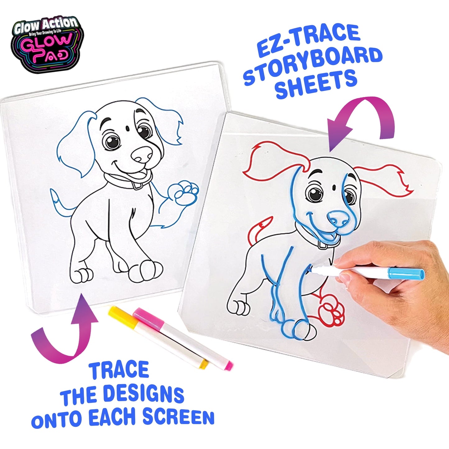Glow Pad Glow Action