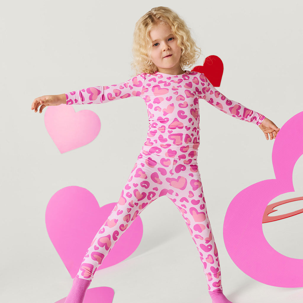 Love Leopard Classic Pajama Set