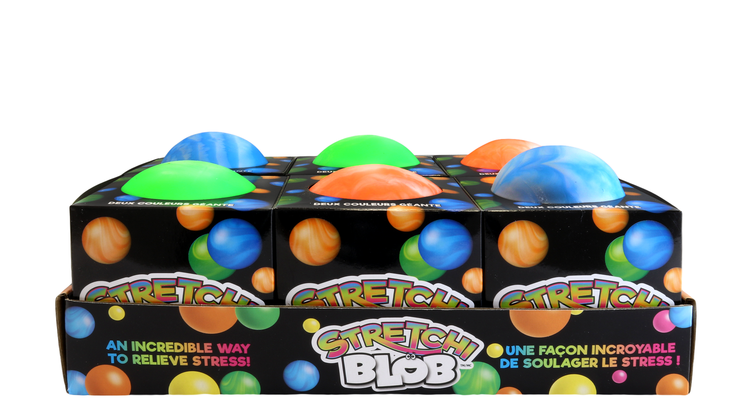 Two Tone Swirl Stretchi Blob