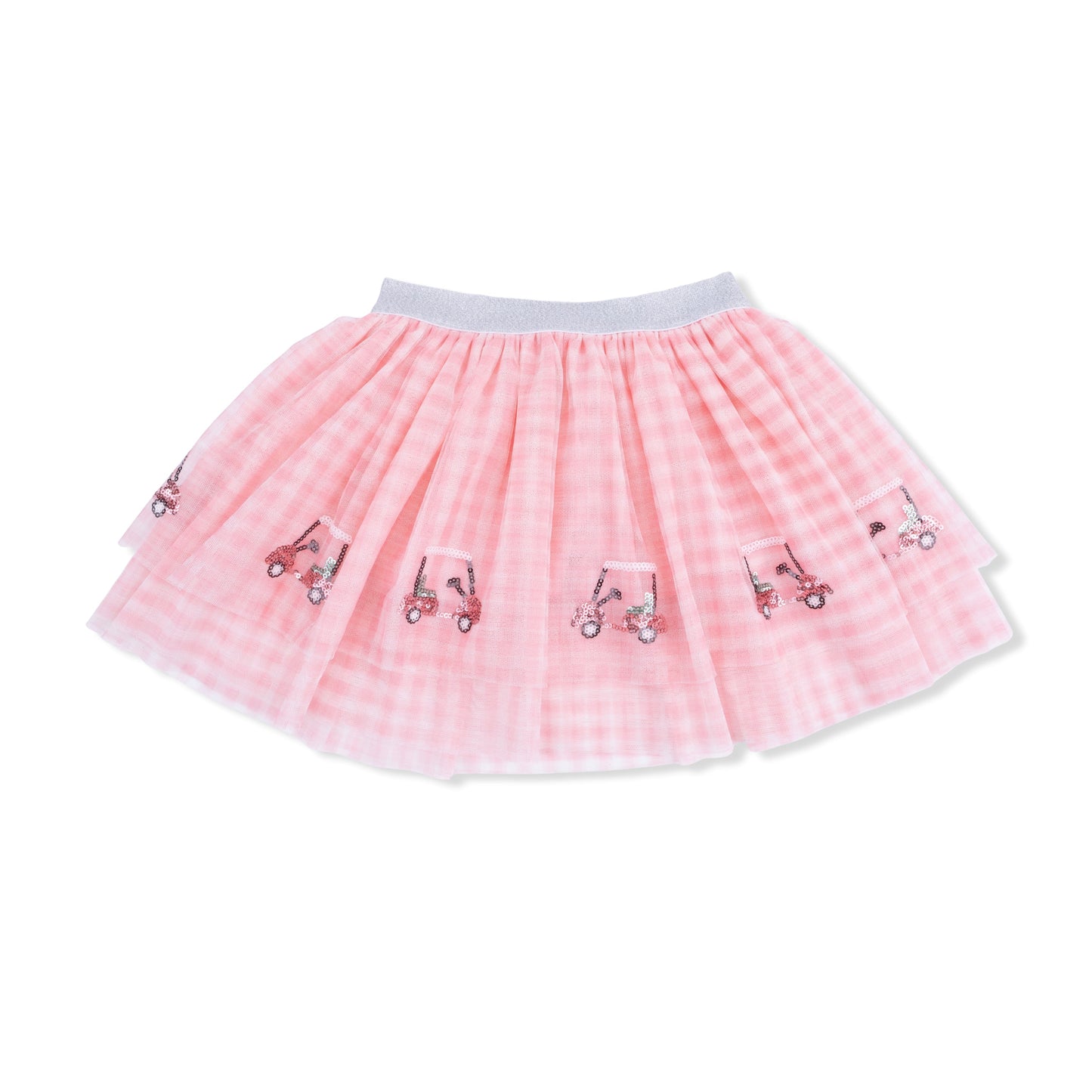 Pink Gingham Golf Cart Tutu