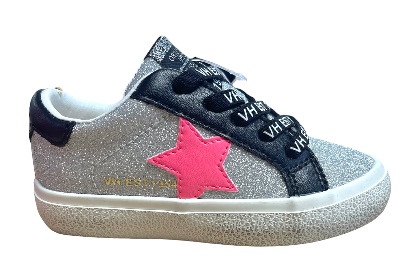 Jade Pink Star Low Top