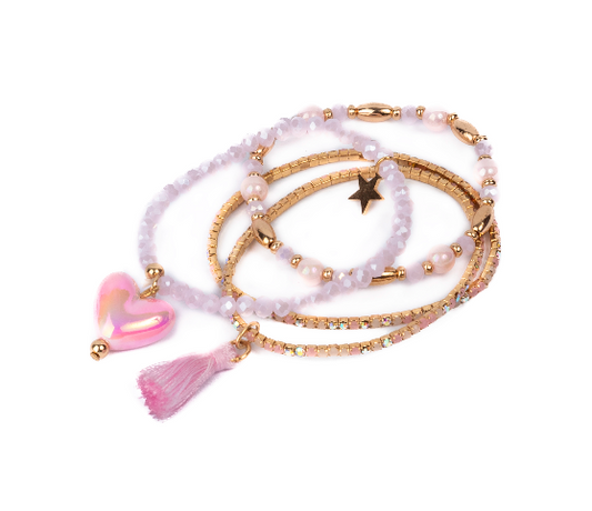 Boutique Luminescent Love Bracelet Set