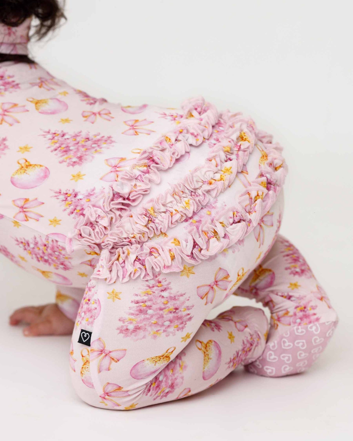 Kristina Ruffled Footie