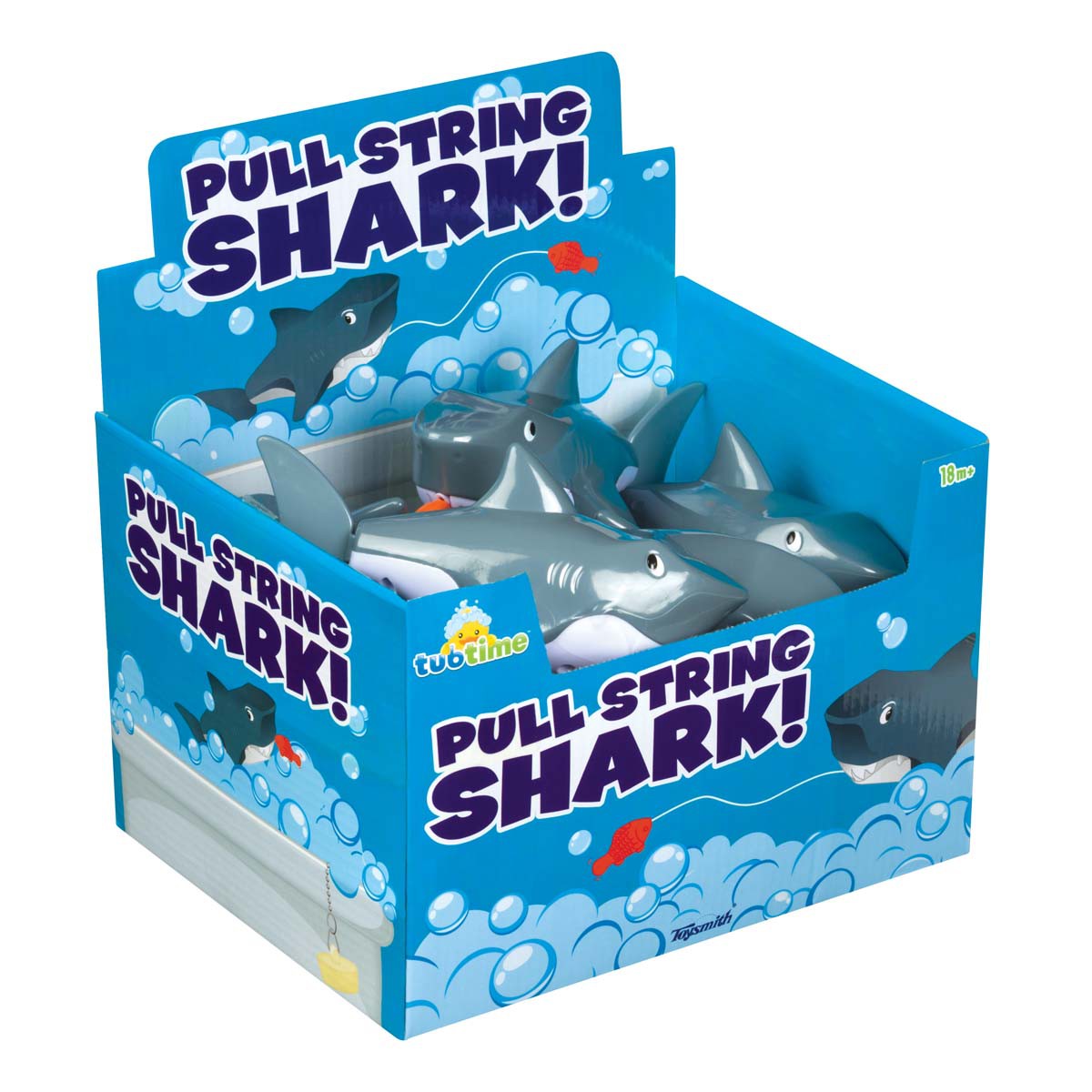 Tub Time Wind-Up Shark