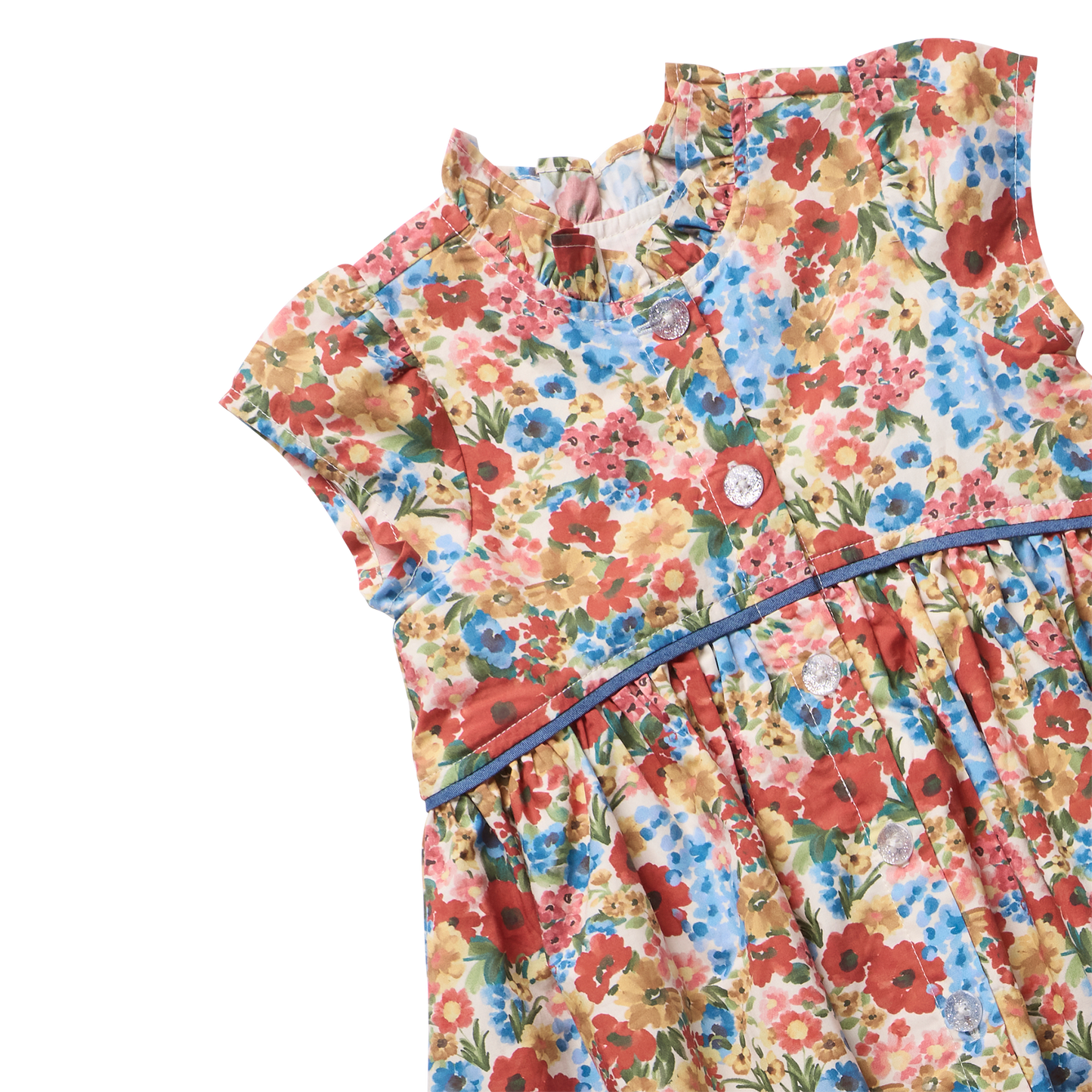 Watercolor Meadow Fatima Dress