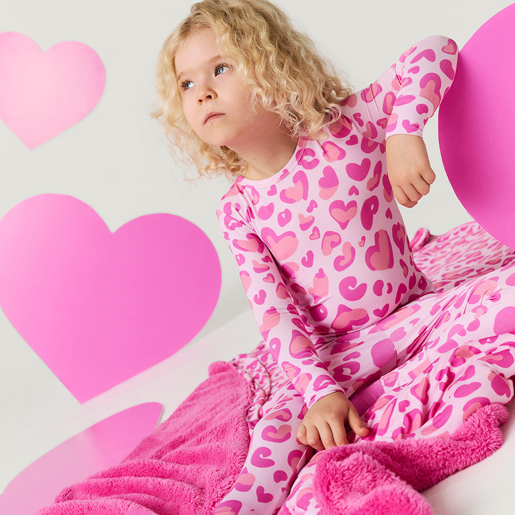 Love Leopard Classic Pajama Set
