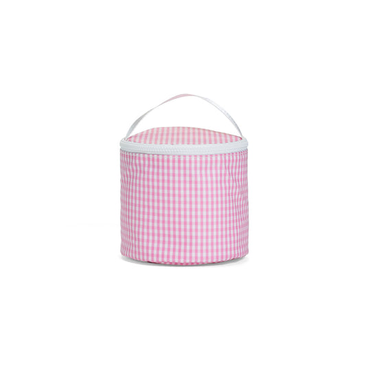 Pink Gingham Snack Bag