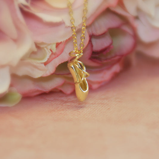 Ballet Shoe Necklace