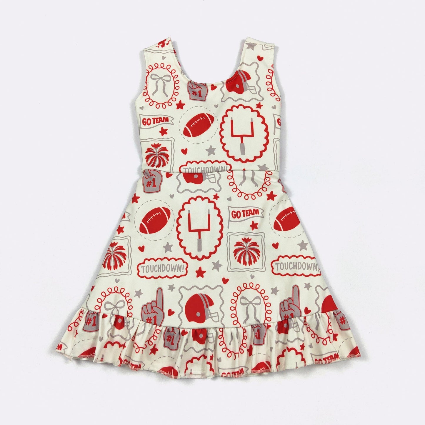 Red Go Team Athletic Dress