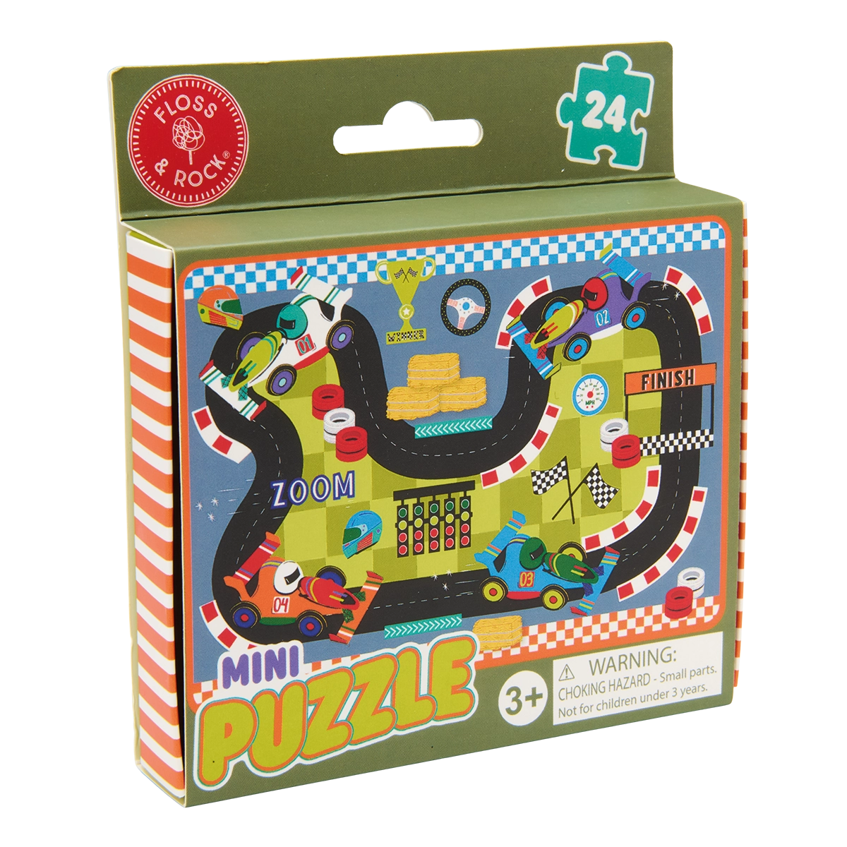 Cars 24pc Mini Puzzle