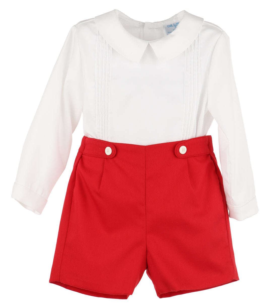 Red Classic Tabs Boy Set