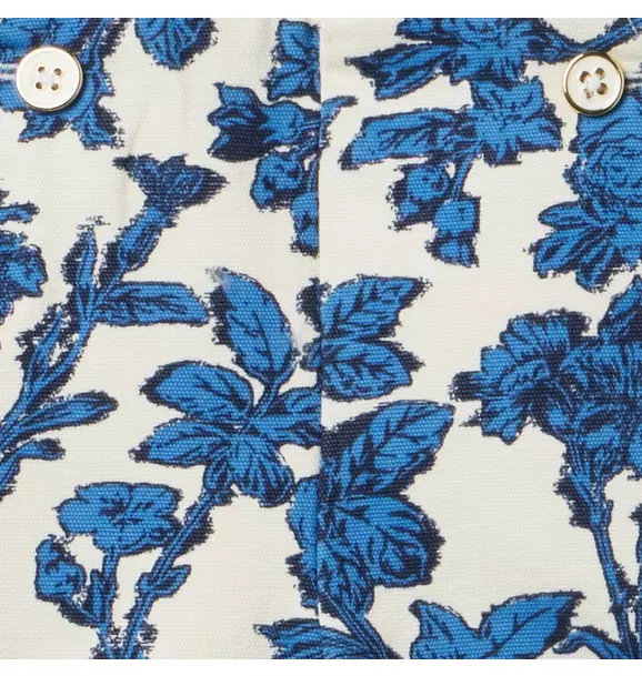 Beryl Blue Floral Short