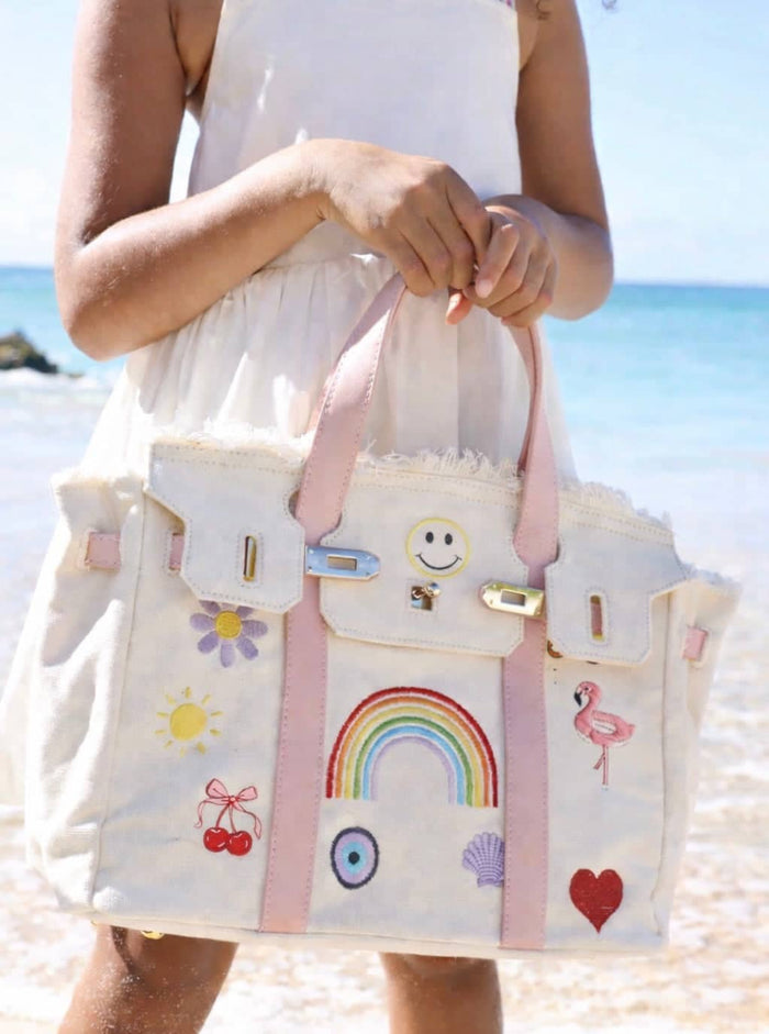 White Beachkin Bag